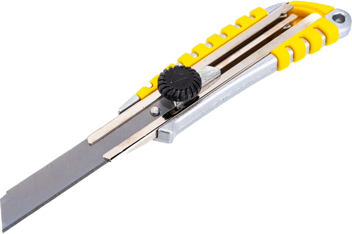 Нож Энкор со сменным лезвием 18 мм металлический корпус 1/12/72 9670 ...