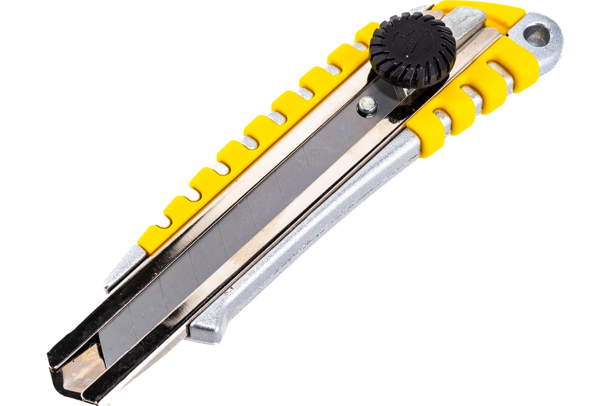 Нож Энкор со сменным лезвием 18 мм металлический корпус 1/12/72 9670 ...