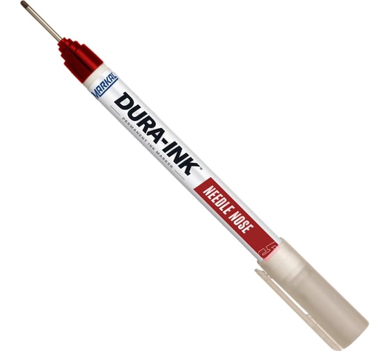 Маркер с длинным наконечником Markal Dura Ink 5, красный 96522