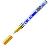 Лаковый маркер MARVY UCHIDA с тонким наконечником 0,75мм золотой MAR120/GLD