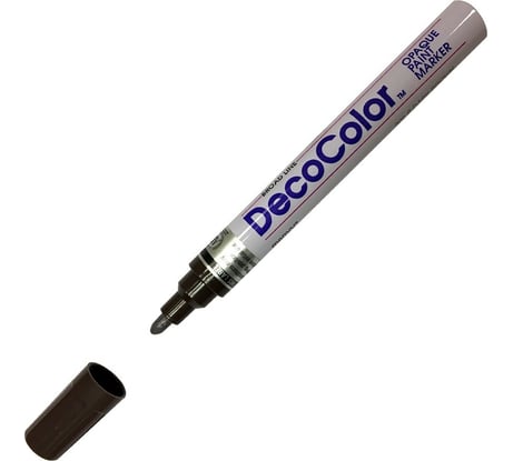 Лаковый маркер MARVY UCHIDA с круглым наконечником 2-4мм темно-коричневый DARK BROWN MAR300/18