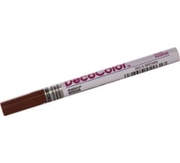 Лаковый маркер MARVY UCHIDA с круглым наконечником 1-2мм коричневый BROWN MAR200/6