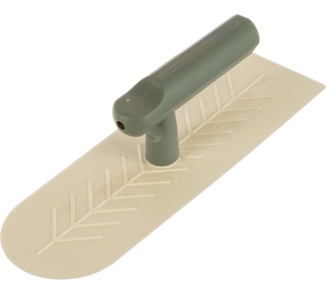 Белая пластиковая закругленная кельма STMDECOR Венеция D1155