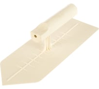 Белая пластиковая остроугольная кельма STMDECOR D1145