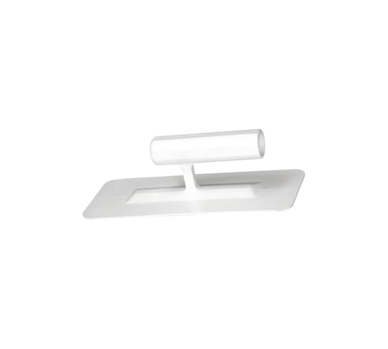 Белая пластиковая овальная кельма STMDECOR D2209A