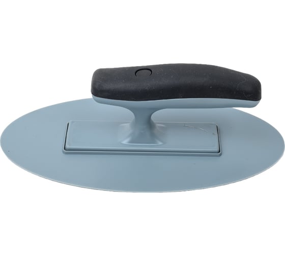 Пластиковая серая кельма STMDECOR ОВАЛ 2 Венеция, края сточены D2140POS