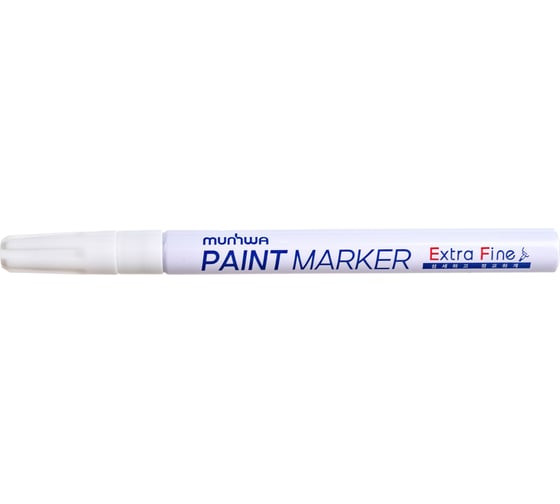 Маркер-краска Munhwa PAINT MARKER EXTRA FINE, белая, 1 мм, БЛ-1, 302759 Б0048395