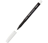 Перманентный маркер MunHwa WHITE MARKER, белый пулевидный 1мм WPM-05