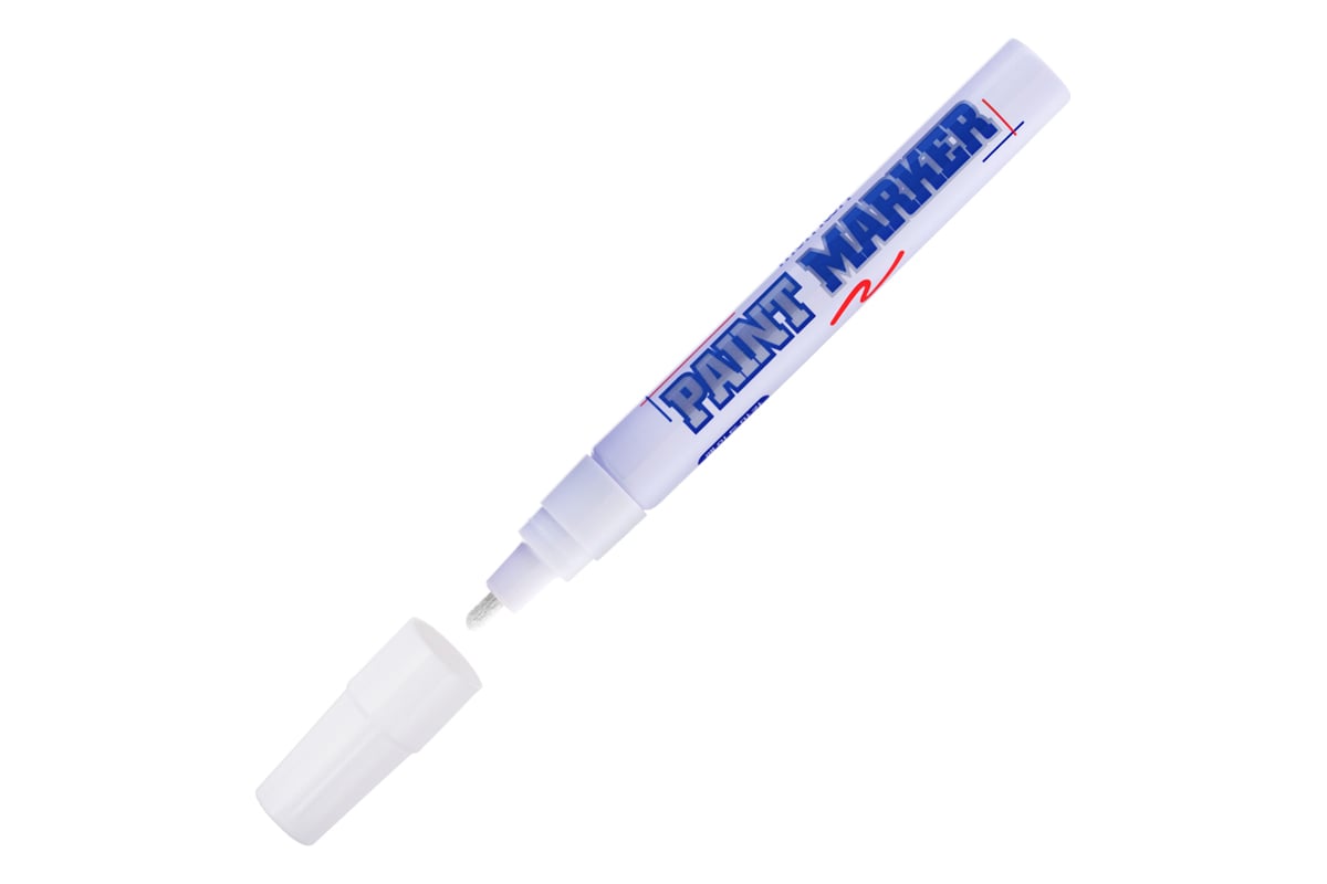 Маркер-краска MunHwa PAINT MARKER, белая, 4мм 302752 Б0048388 ...