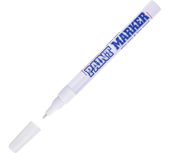 Маркер-краска MunHwa PAINT MARKER SLIM, белая, 2мм 302757 Б0048393