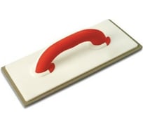Резиновая терка DEKOR 115х280 мм для швов пластиковая, короткий 190