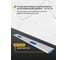 Строительное алюминиевое правило трапеция с ручками ALUKOMTOOLS UNIVERSAL PLASTER 2 м 22204920 4