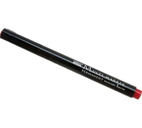 Перманентный маркер MARVY UCHIDA Multi Marker для письма по всем поверхностям 0,3-0,5мм красный MAR2600S/2