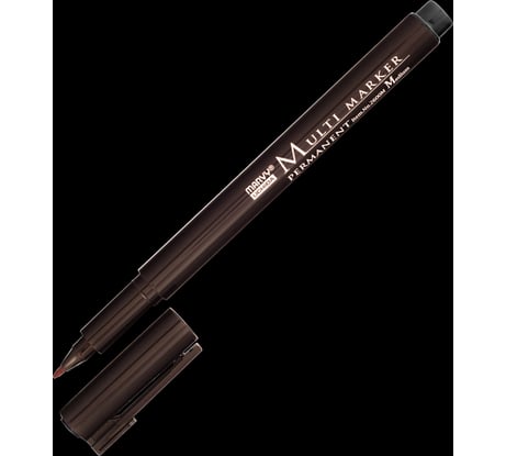 Перманентный маркер MARVY UCHIDA Multi Marker для всех поверхностей 0,8-1 мм черный MAR2600M/1