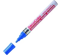 Перманентный маркер для пром. графики 2-5мм синий MAR728/3