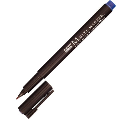 Перманентный маркер MARVY UCHIDA Multi Marker для всех поверхностей 0,8-1 мм синий MAR2600M/3