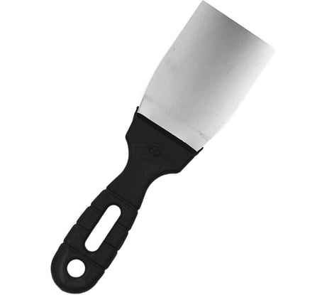 Шпатель Berhau 60мм нержавеющая сталь пластиковая ручка 102170