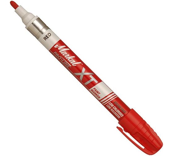 Маркер для грубых поверхностей Markal Pro-Line XT, 3 мм, красный 97252 1