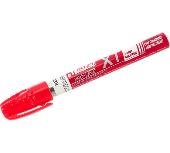 Маркер для грубых поверхностей Markal Pro-Line XT, 3 мм, красный 97252