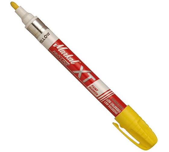 Маркер для грубых поверхностей Markal Pro-Line XT, 3 мм, жёлтый 97251 1