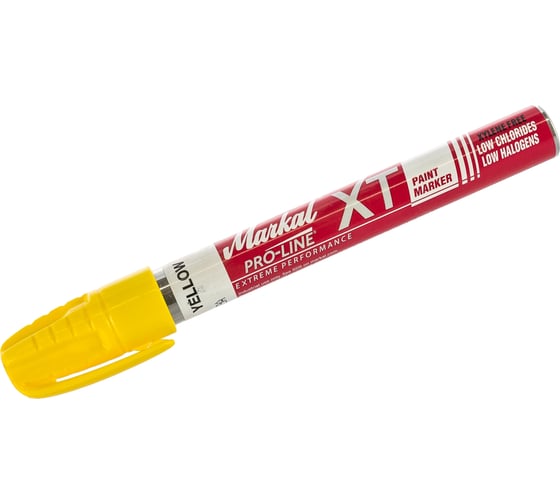 Маркер для грубых поверхностей Markal Pro-Line XT, 3 мм, жёлтый 97251