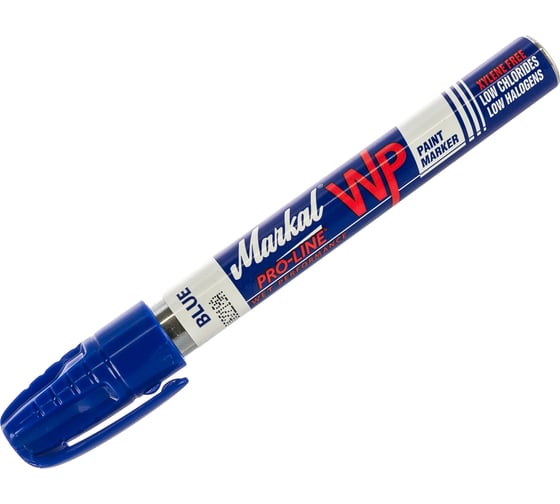 Маркер для мокрых поверхностей Markal Pro-Line WP, 3 мм, синий 96934