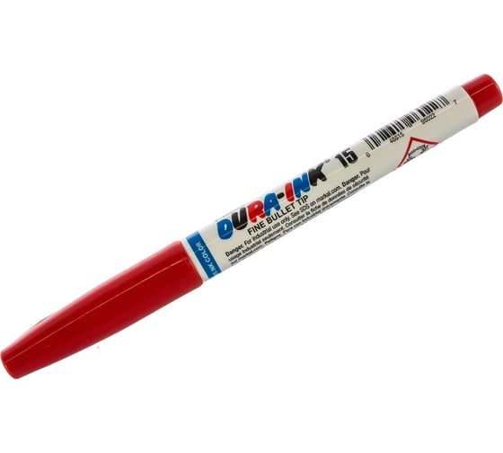 Водостойкий маркер с тонким наконечником Markal Dura Ink 15 1,5 мм красный 96022