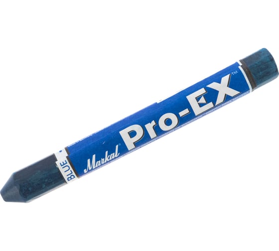 Восковой строительный мелок Markal Pro-EX универсальный, синий 80385