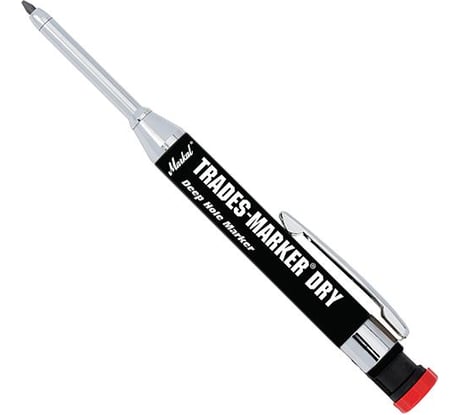 Профессиональный карандаш с корпусом из нержавеющей стали Markal Trades Marker Dry 96260