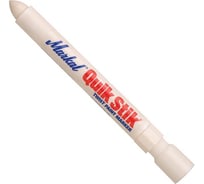 Твёрдый промышленный маркер Markal Quik Stik, белый 61051