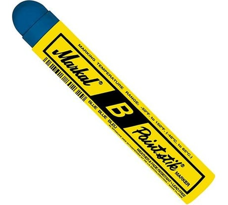 Твёрдый маркер-краска Markal B Paintstik, синий 80225