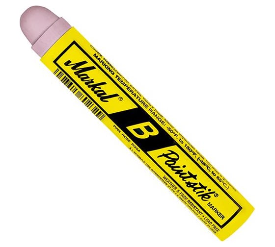 Твёрдый маркер-краска Markal B Paintstik, розовый 80227 1