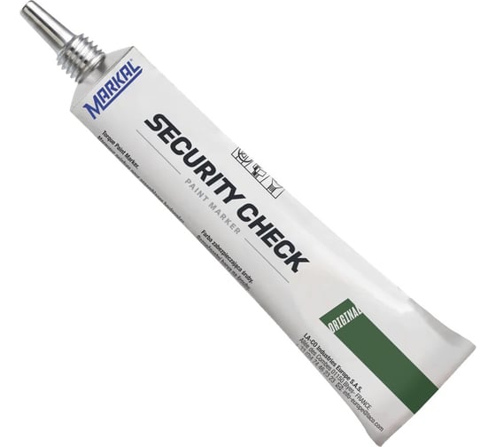 Маркер-краска для пломбирования Markal Security Check, зелёный 96672