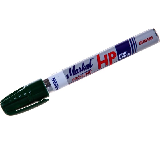 Маркер для замасленных поверхностей Markal Pro-Line HP, 3 мм, зелёный 96966