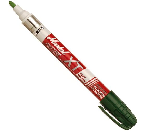Маркер для грубых поверхностей Markal Pro-Line XT, 3 мм, зелёный 97255 1