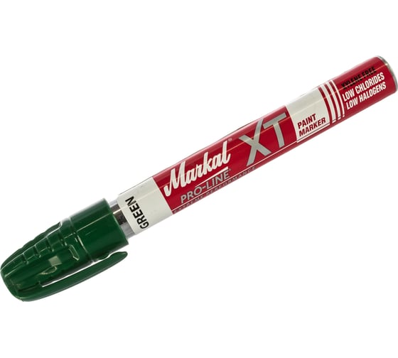 Маркер для грубых поверхностей Markal Pro-Line XT, 3 мм, зелёный 97255