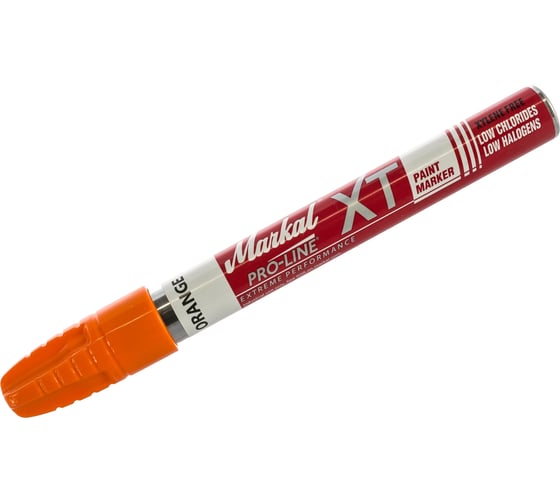 Маркер для грубых поверхностей Markal Pro-Line XT, 3 мм, оранжевый 97256