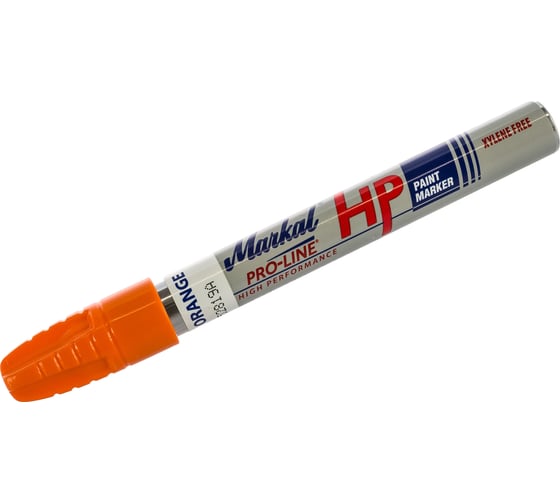Маркер для замасленных поверхностей Markal Pro-Line HP, 3 мм, оранжевый 96964