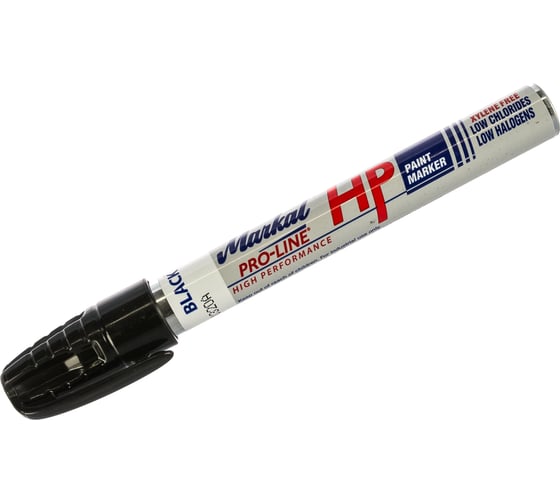 Маркер для замасленных поверхностей Markal Pro-Line HP, 3 мм, чёрный 96963