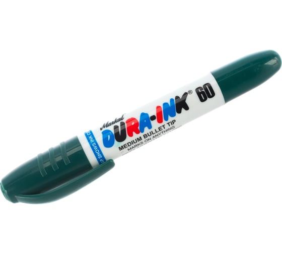 Промышленный водостойкий универсальный маркер Markal Dura Ink 60 3,0 мм зелёный 96538