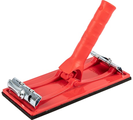 Брусок для шлифования с шарнирным переходником под телескопическую ручку MATRIX 105x210мм 75835