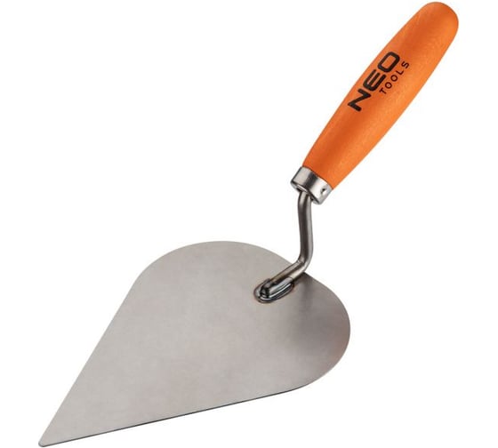 Кельма в форме сердца NEO Tools 190 мм деревянная ручка 50-105