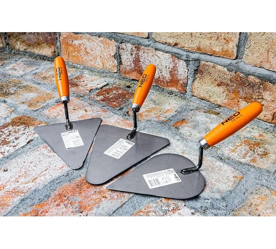 Кельма каменщика NEO Tools 180 мм деревянная ручка 50-101