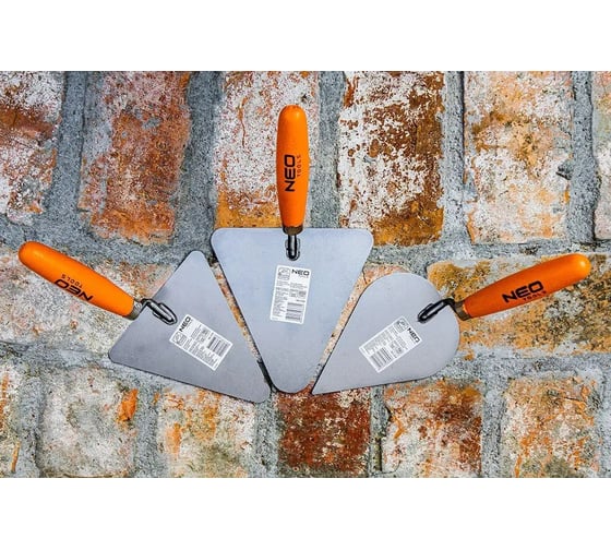 Кельма каменщика NEO Tools 180 мм деревянная ручка 50-101