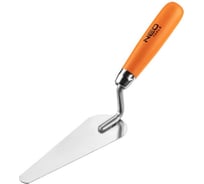Штукатурная кельма NEO Tools кошачий язык 165х17х54 мм деревянная ручка 50-122