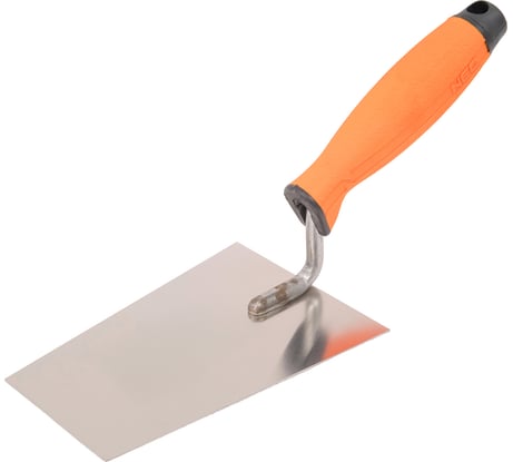 Штукатурная трапециевидная кельма NEO Tools 140 мм двухкомпонентная рукоятка 50-146