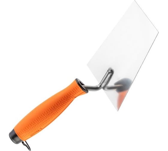 Штукатурная трапециевидная кельма NEO Tools 160 мм двухкомпонентная рукоятка 50-147