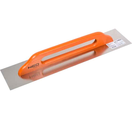 Прямая гладилка NEO Tools 580х128 мм деревянная ручка 50-191