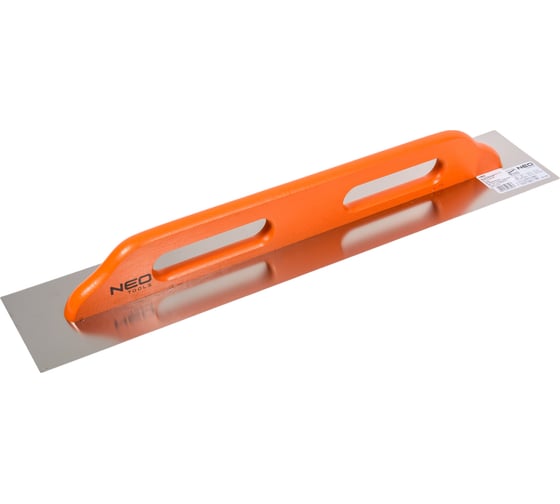 Прямая гладилка NEO Tools 680х128 мм деревянная ручка 50-196