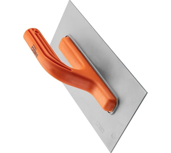 Терка-гладилка NEO Tools прямая, ПВХ, 270 x 130 мм, пластмассовая ручка 50-209